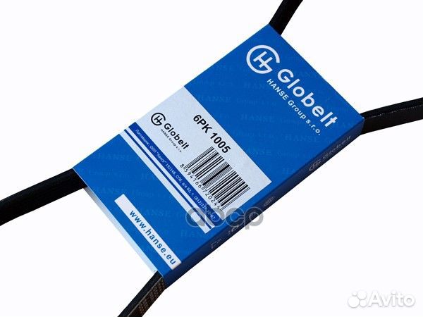 Ремень ручейковый Globelt 6PK1005 Чешская Респу