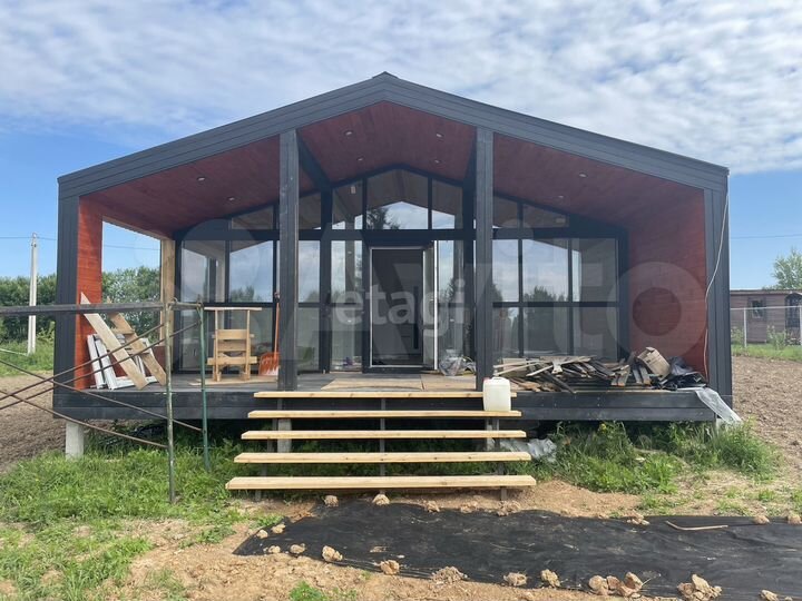 Дом 90 м² на участке 9,9 сот.