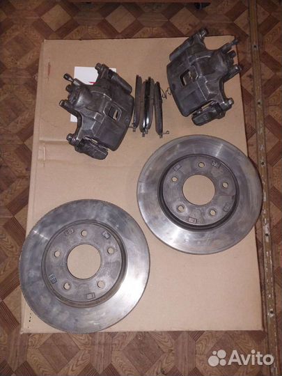 Предние тормозные механизмы лансер Х