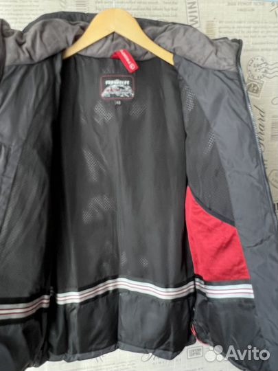 Пуховик мужской, бу, размер 46