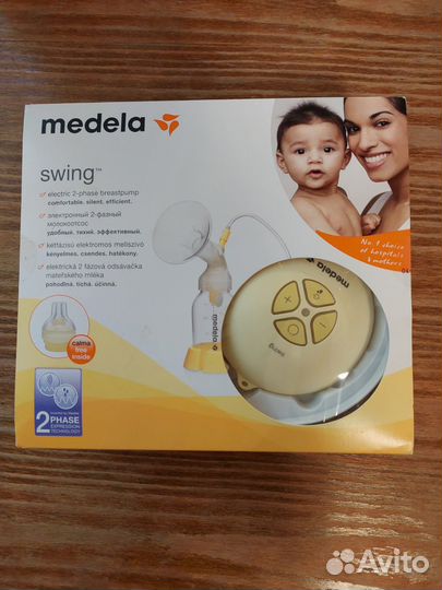 Молокоотсос электрический medela swing