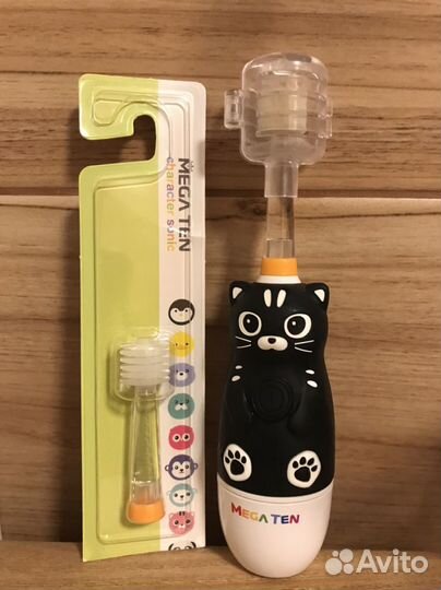 Детская электрическая ультразвуковая зубная щетка