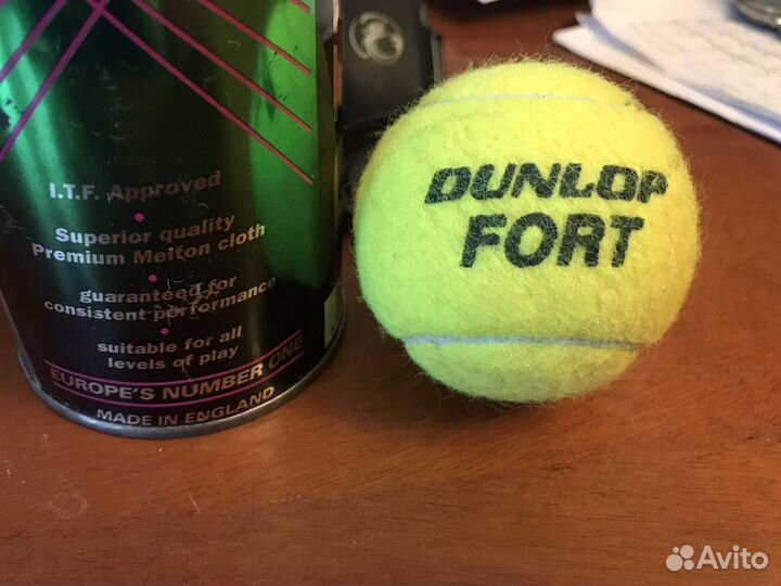 Мячи тенниса Dunlop Fort Premium Quality 1995год