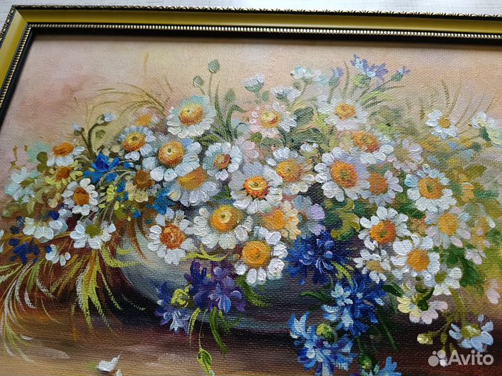 Картина маслом с подрамником 