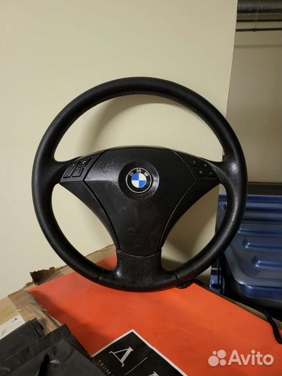 Руль BMW 5 e60/e61 дорест