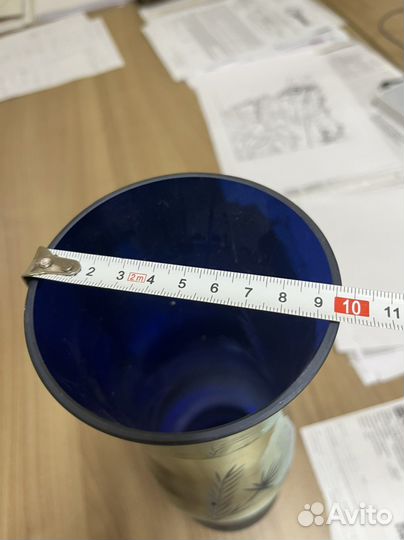 Ваза для цветов стеклянная