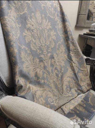 Шторы бархатные