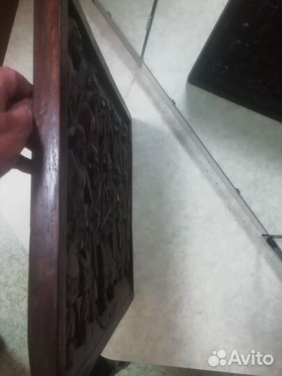 Панно племени Африка, дерево