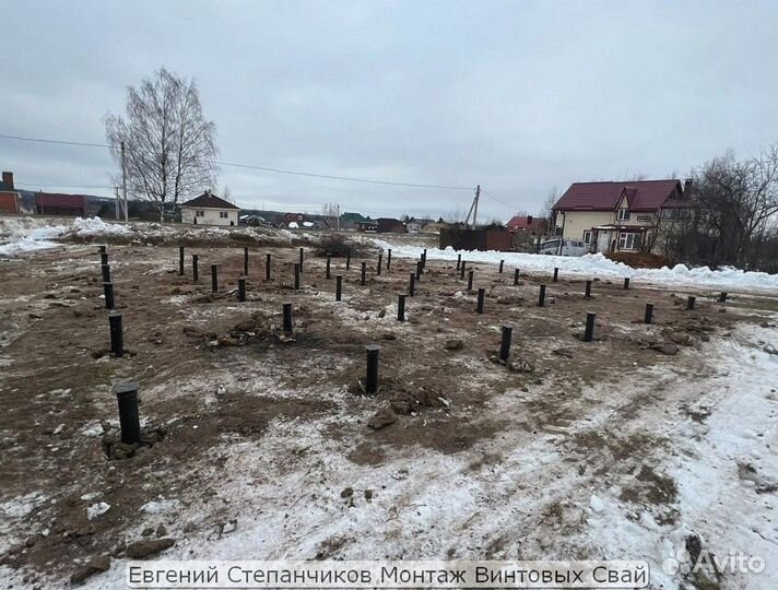 Винтовой фундамент