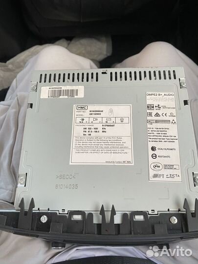 Штатная магнитола для Hyundai Santa Fe