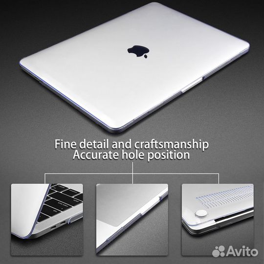 Прозрачный чехол -защитная накладка Macbook Pro 13