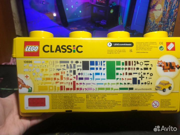 Lego classic набор, 10696, 484 детали