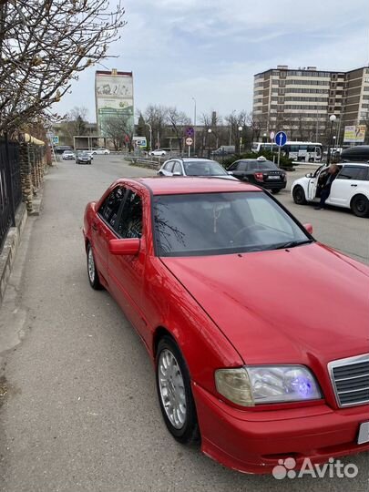 Mercedes-Benz C-класс 1.8 AT, 1999, битый, 444 444 км