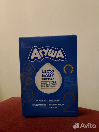 Смесь Агуша lacto baby complex 2