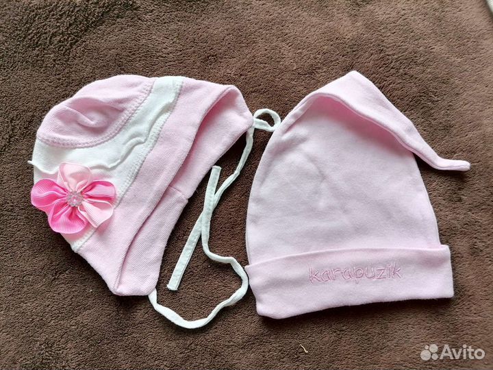 Шапочки, чепчики