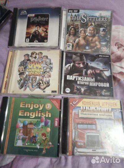 Компьютерные игры для пк (80 штук ) 90-е года