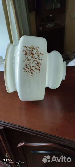 Плафон большой стекло