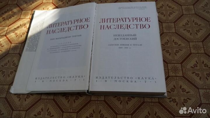 3914 Неизданный Достоевский. Записные книжки и тет