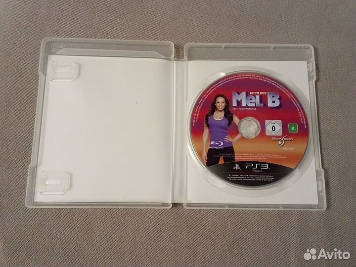 Видеоигра Gel Fit With Mel B See для PS3