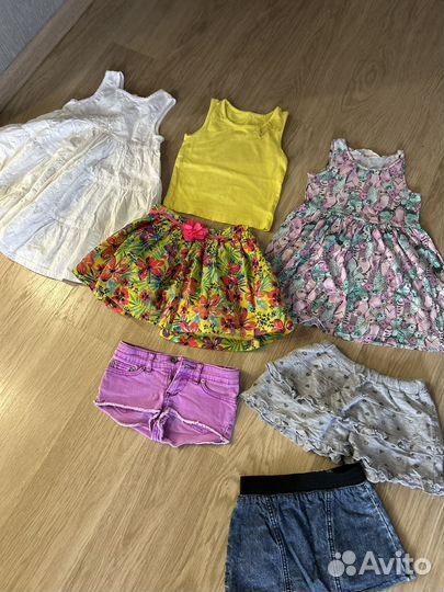 Детские фирменные вещи для девочки 92 98