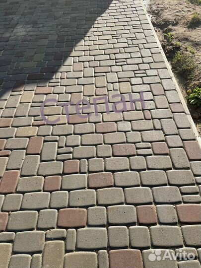 Укладка тротуарной плитки