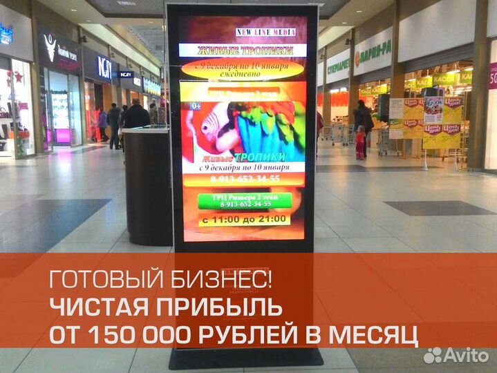 Готовый бизнес на lcd-бордах