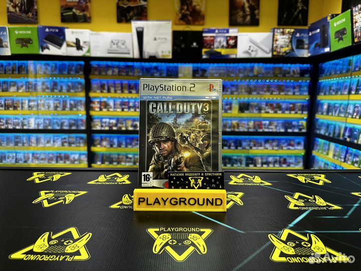 Call of Duty 3 PS2 Лицензия