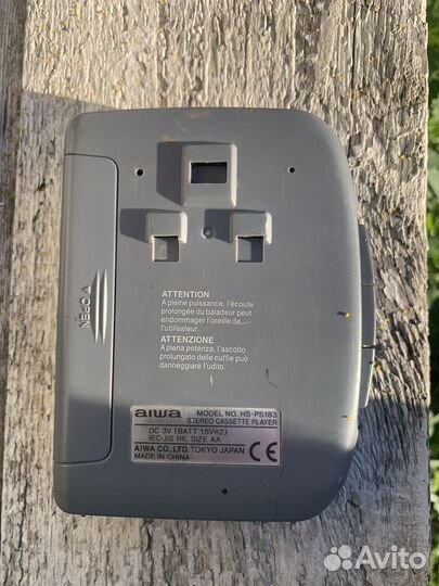 Аудиоплеер кассетный AiWA