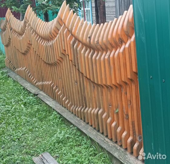 3Д штакетник