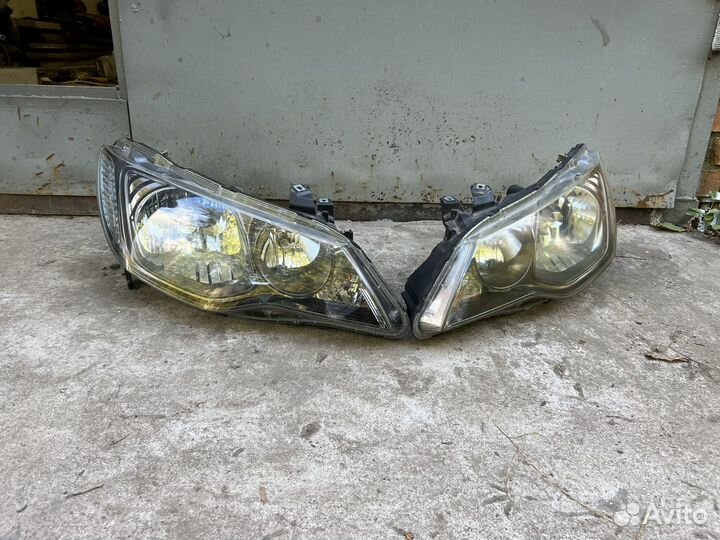 Honda civic 4d рестайлинг фара