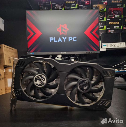 Видеокарта GTX 1660 super 6gb Inno3D