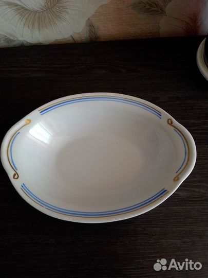 Блюдо овальное-салатник 1960 годы
