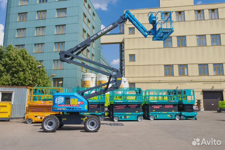 Аренда коленчатого подъемника от 16 до 26м