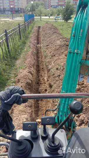 Услуги мини экскаватора, Аренда миниэкскаватора