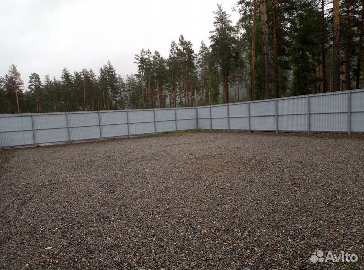 Монтаж заборов, лестниц, ограждений