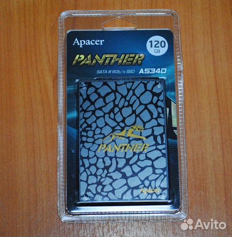 SSD 120Gb 2.5 Apacer Panther AS350