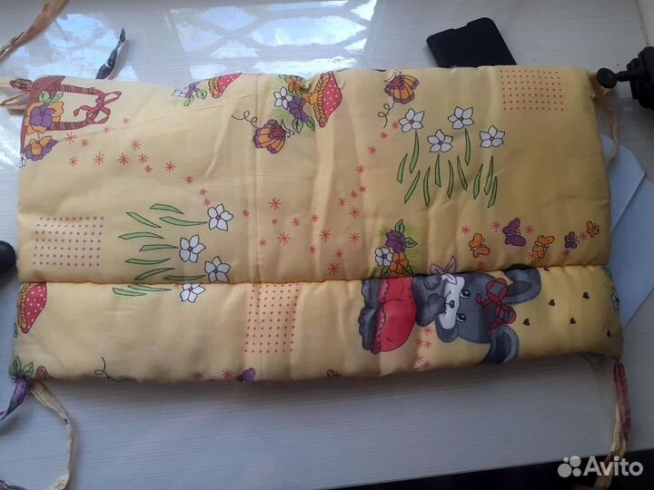 Бортики в детскую кроватку бу