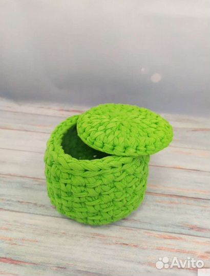 Трикотажные корзинки