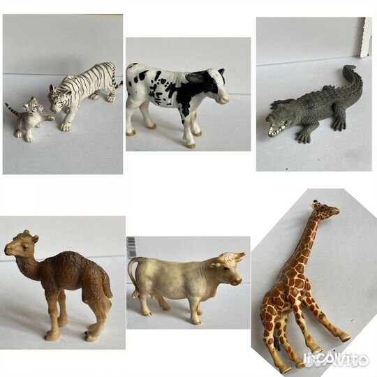 Фигурки животных schleich (28 штук)