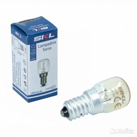 Лампа духовки 25W, 300С, цоколь E14