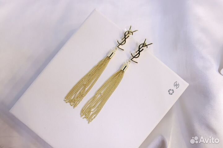 Серьги YSL Saint Laurent