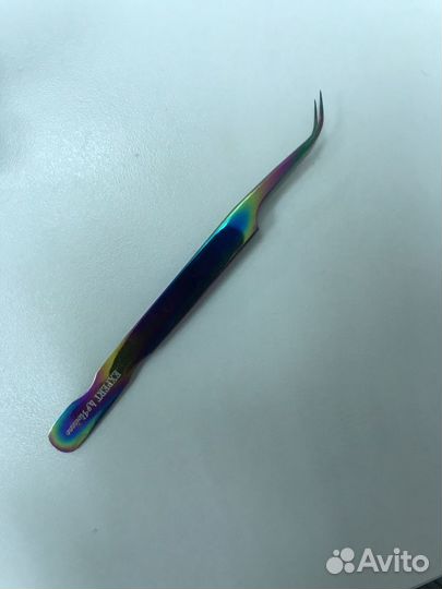 Пинцет Vivienne, Indigo для наращивания (за всё)