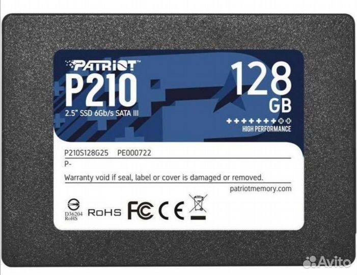Новый SSD диск 128/240/256/480/512 Гб
