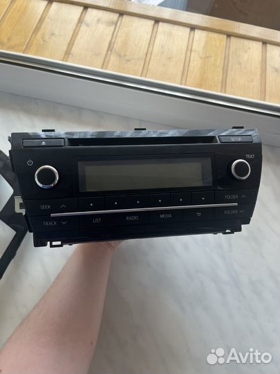 Оригинальная магнитола toyota corolla 170