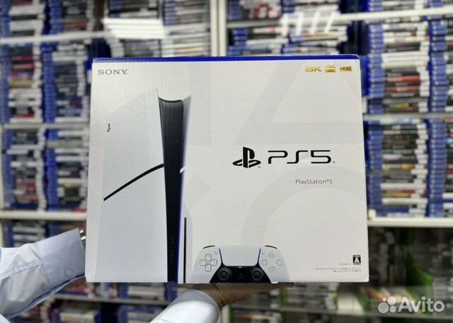 Sony playstation 5 Slim новая, игры в подарок объявление продам