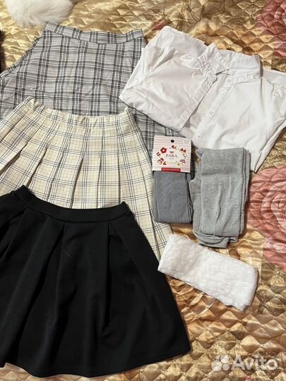 Школьные вещи пакетом на девочку 158