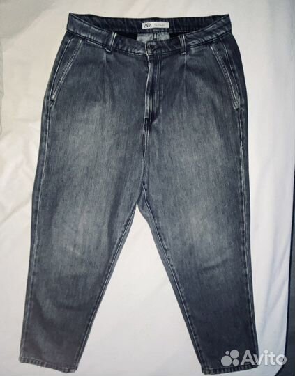 Брюки Zara denim eur 40 Унисекс