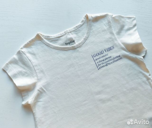 Футболка дл девочки р 122/128 Lupilu