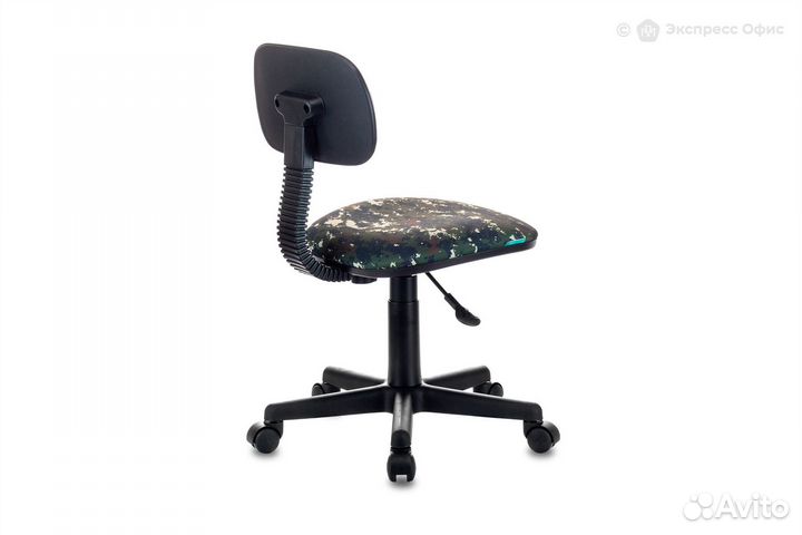 Кресло компьютерное детское Бюрократ CH-201NX/mili