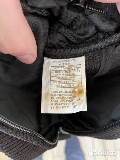 Сумка через плечо carhartt